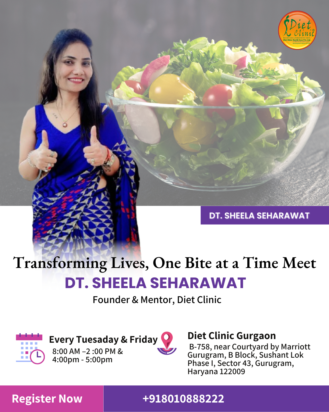  Dietician Sheela Seharawat
